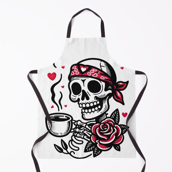 Item preview, Valentines Day Skeleton Drinking Coffee Skeleton Heart Valentines Day Cool Bones Love T-Shirt designed and sold by MAPDDesigns.