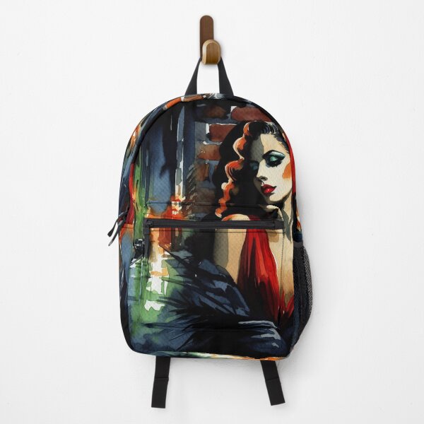 Item preview, Noir Vintage Femme Fatale [Watercolor] designed and sold by RESToRAPTOR.