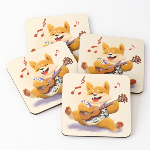 Item preview, A Shiba's Song (Rendered) designed and sold by Charcoalart.