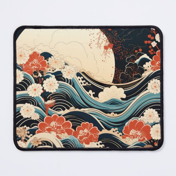 Item preview, Japanese Noren Traditional Pattern designed and sold by Shutter-Dragon.