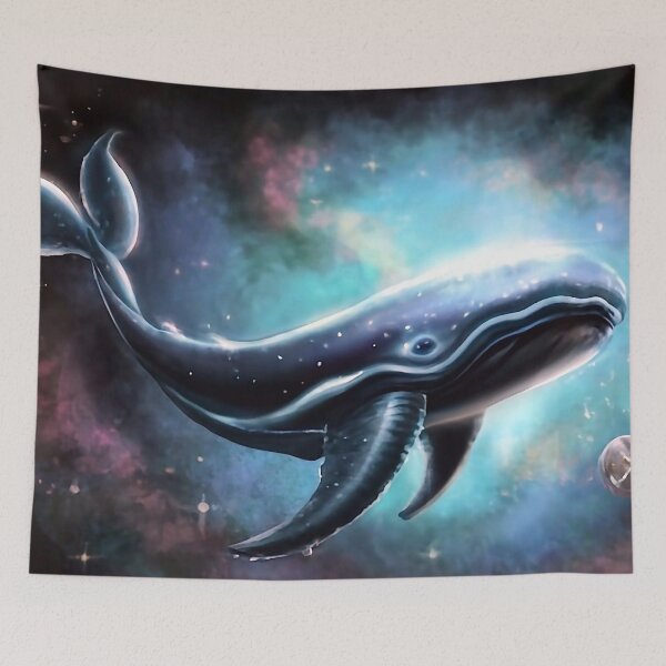 Item preview, Space whale designed and sold by M-Y-A-R-T-.