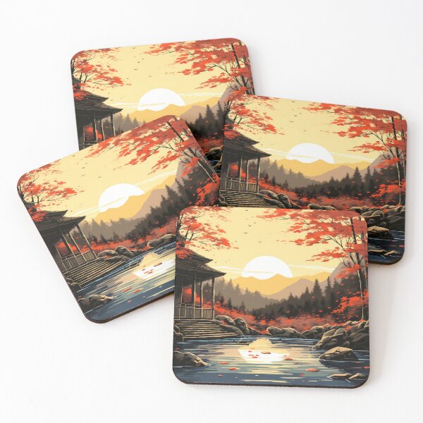 Item preview, Traditional Japanese Onsen  designed and sold by Shutter-Dragon.