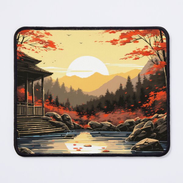 Item preview, Traditional Japanese Onsen designed and sold by Shutter-Dragon.