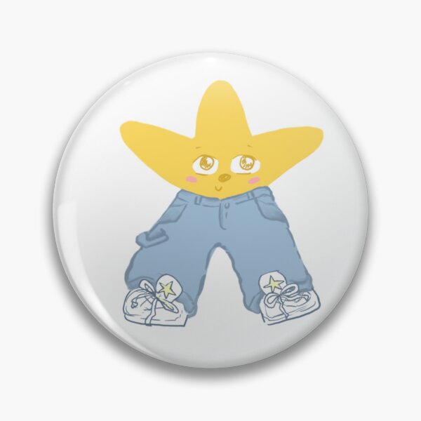 Item preview, soft yellow star designed and sold by Zoë Witherspoon.