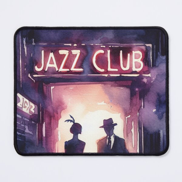 Item preview, Noir Vintage Jazz Club [Watercolor] designed and sold by RESToRAPTOR.