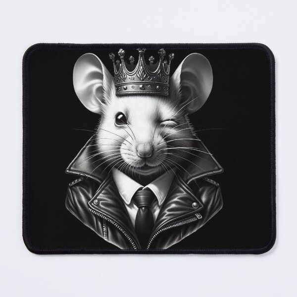 Item preview, Winking King Mouse designed and sold by EBCart.