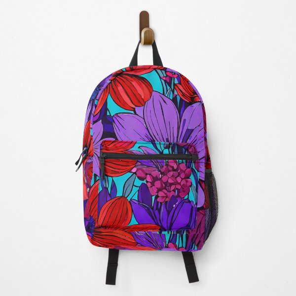 Item preview, Red and Purple Flowers designed and sold by vcalemine.