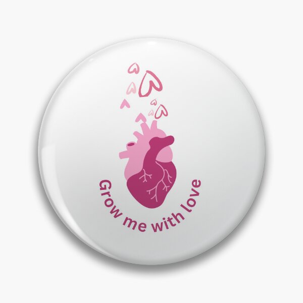 Item preview, GROW ME WITH LOVE TSHIRT-LOVE designed and sold by pinkmessages.
