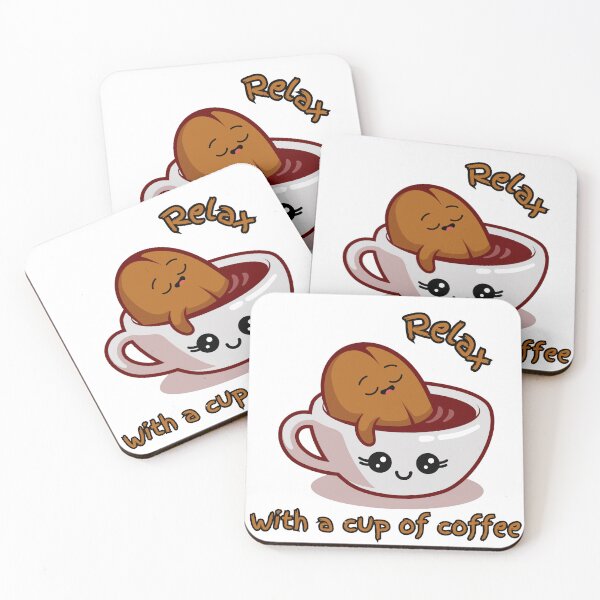 Item preview, Cute Cup of Coffee designed and sold by AquaMoonDesign.