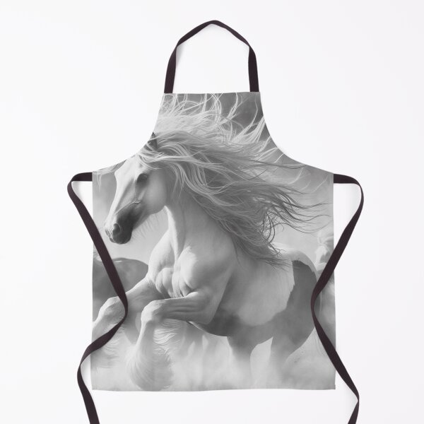 Item preview, horse wilde black nature white animal designed and sold by MaciejPetelski.