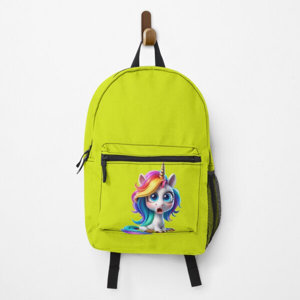 Item preview, Cute surprised rainbow unicorn: an expression of magic and joy No. 11 designed and sold by Nathalymx.