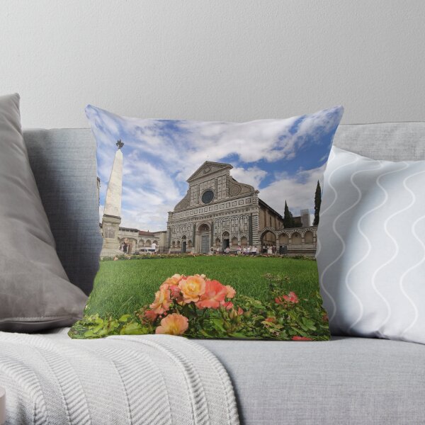 Florence - The City of Flowers Throw Pillow