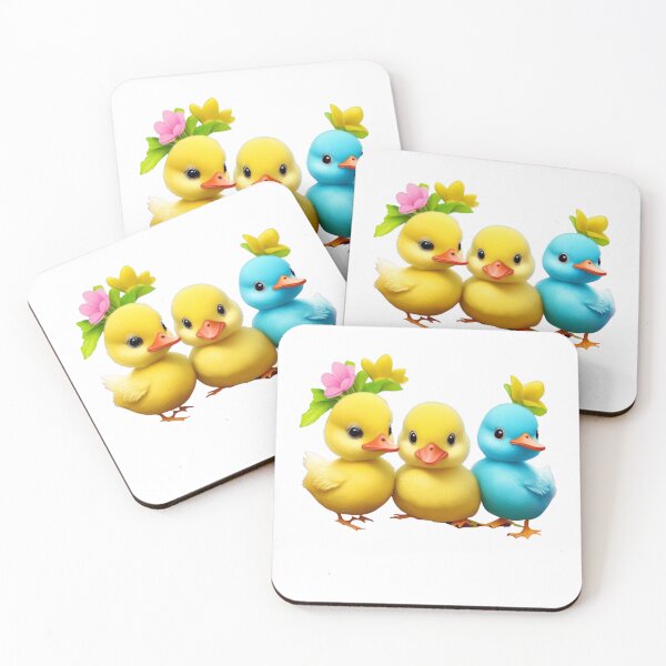 Item preview, Colorful ducklings sticker.  designed and sold by Vegasstickers.