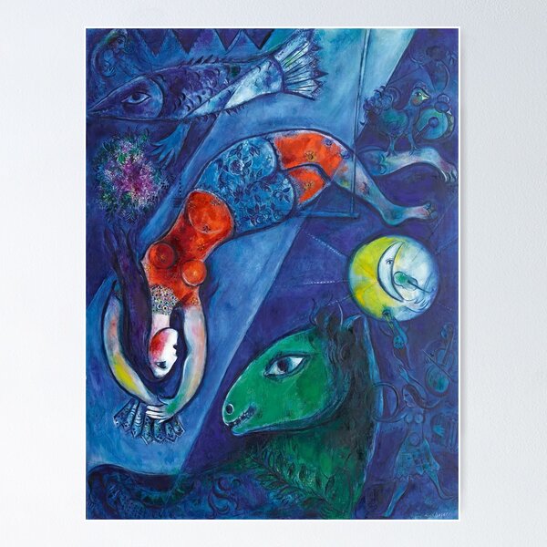 Item preview, Art print of Marc Chagall, marc chagal paintings marc chagall Surréalisme designed and sold by Rayscompany.