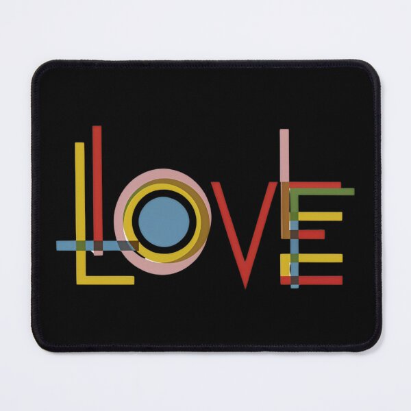 Item preview, Colorful LOVE inscription designed and sold by LuckyFamily.