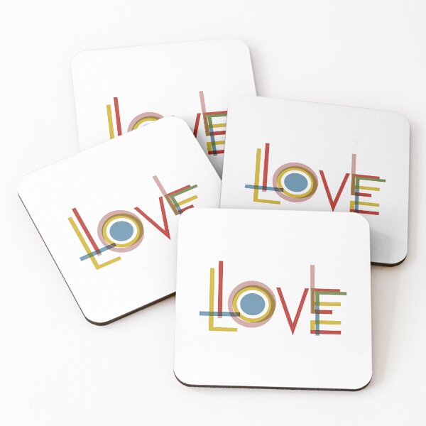 Item preview, Colorful LOVE inscription designed and sold by LuckyFamily.
