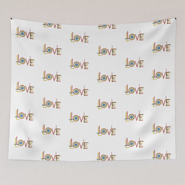 Item preview, Colorful LOVE inscription designed and sold by LuckyFamily.