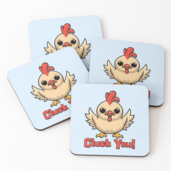 Item preview, Cluck You! Cute Chicken Pun designed and sold by PMCreative.