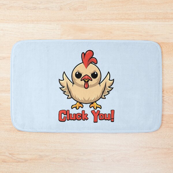 Item preview, Cluck You! Cute Chicken Pun designed and sold by PMCreative.