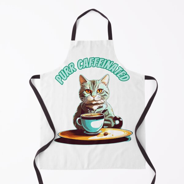 Item preview, Purr caffeinated. Cat and coffee lover. Worship coffee. designed and sold by Unitepeople.