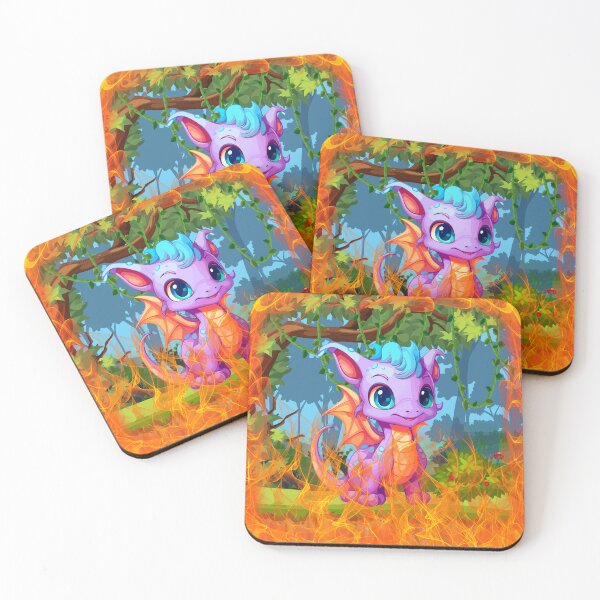 Item preview, Cute Whimsical Baby Dragon designed and sold by HareTodayDesign.