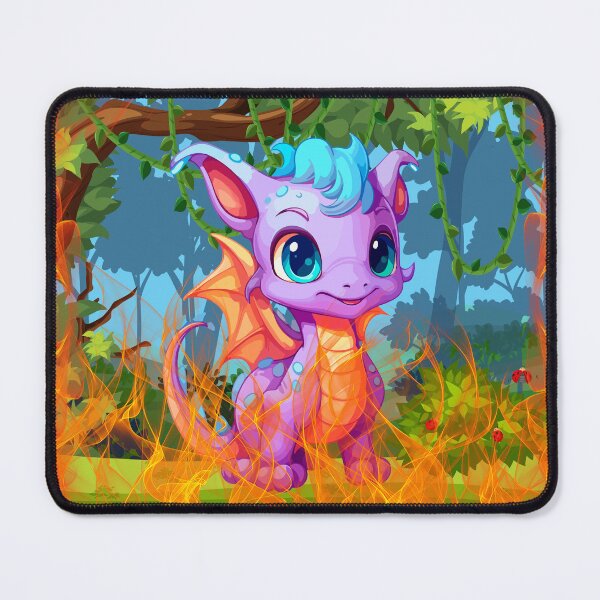 Item preview, Cute Whimsical Baby Dragon designed and sold by HareTodayDesign.