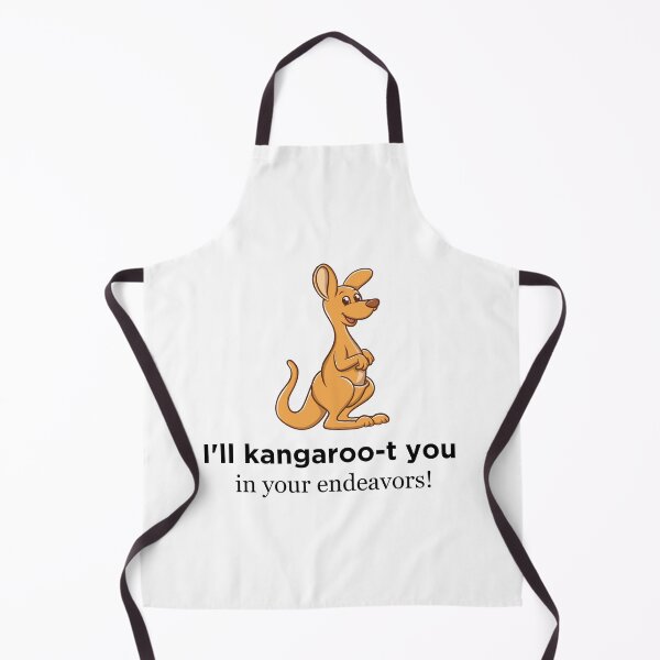Item preview, I'll Kangaroo-t You In Your Endeavors - Funny Australian Animal Pun Quote Cute Humor Joke Encouragement Motivational designed and sold by mimiscreativity.