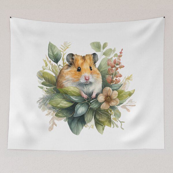 Item preview, Hamster in nature - pAInting designed and sold by nvrprooo.