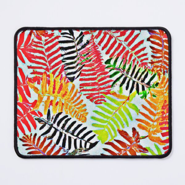 Item preview, Chic Leaves Artistic Spectrum designed and sold by Health And Fitness Posts e-Store.