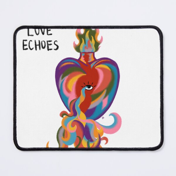 Item preview, Love Echoes — Heart in Flames designed and sold by anaritaink.