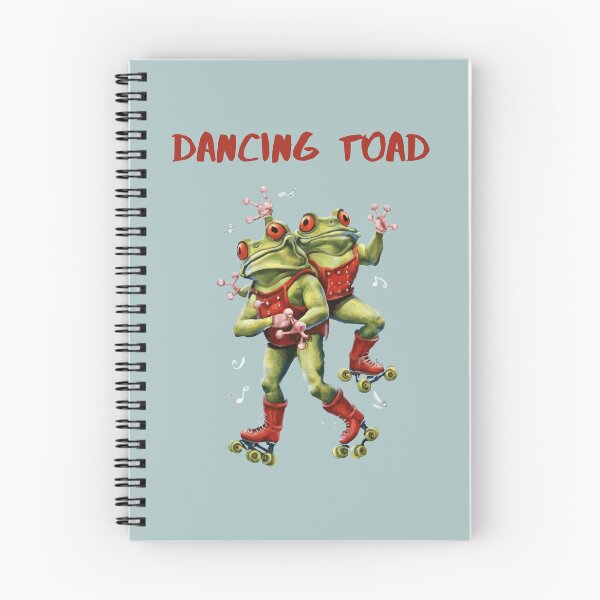 Item preview,  Fancy T-shirt with two friendly frogs on roller skates- 'DANCING TOAD' designed and sold by Gadget80.