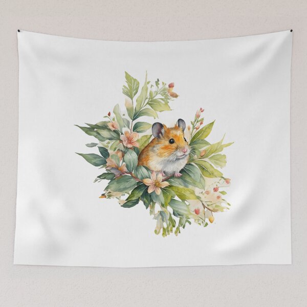 Item preview, Hamster in nature - pAInting designed and sold by nvrprooo.