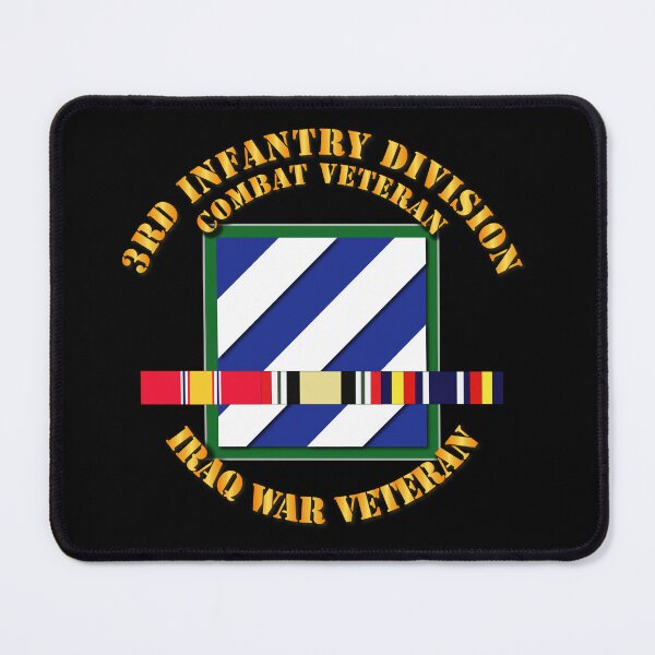 Item preview, Army - 3rd ID - Iraq Vet w SVC Ribbons designed and sold by Military Insignia Products.