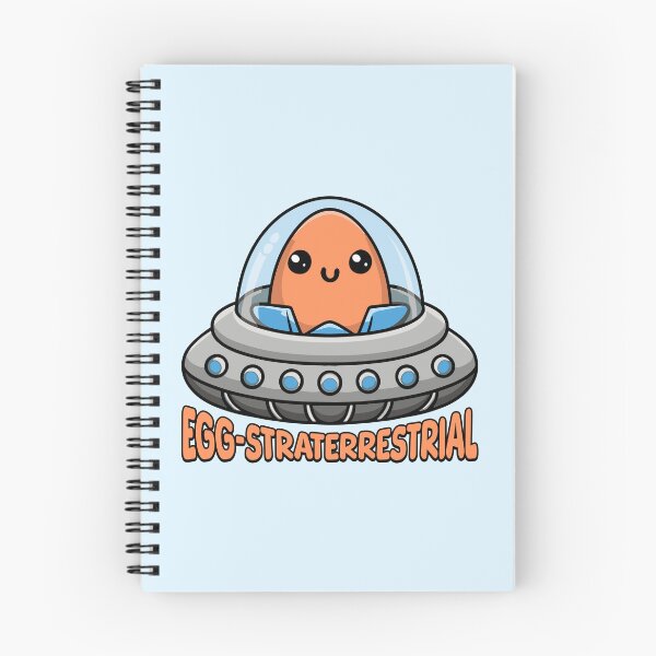 Item preview, Eggstraterrestrial! Cute Alien Egg Cartoon designed and sold by PMCreative.