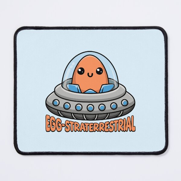 Item preview, Eggstraterrestrial! Cute Alien Egg Cartoon designed and sold by PMCreative.