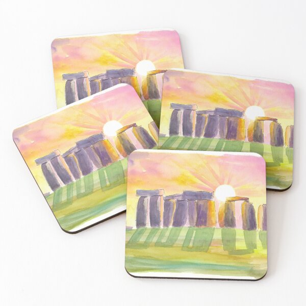 Item preview, Stonehenge Sun Solstice Sunset Fascinating Equinox designed and sold by artshop77.