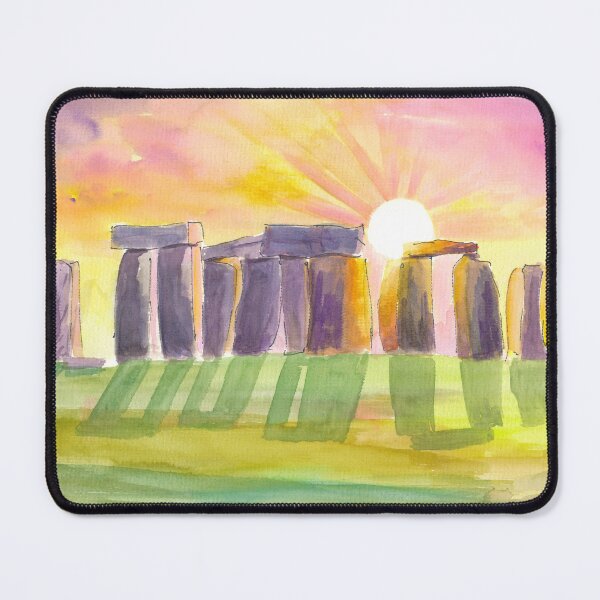Item preview, Stonehenge Sun Solstice Sunset Fascinating Equinox designed and sold by artshop77.