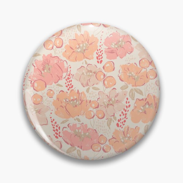 Item preview, Peach Fuzz Garden Roses designed and sold by SAZ  design studio.