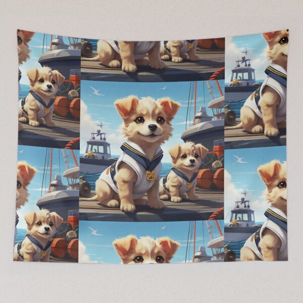 Item preview,  Puppy magic- going to the boat 2 designed and sold by degworld.