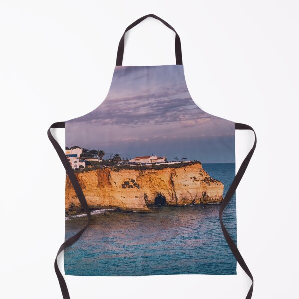 Item preview, Sunset over Carvoeiro town and beach in Lagoa, Algarve, Portugal (color) designed and sold by João Miguel.