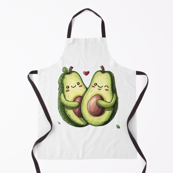 Item preview, Two adorable cartoon avocados designed and sold by Ninoshik.