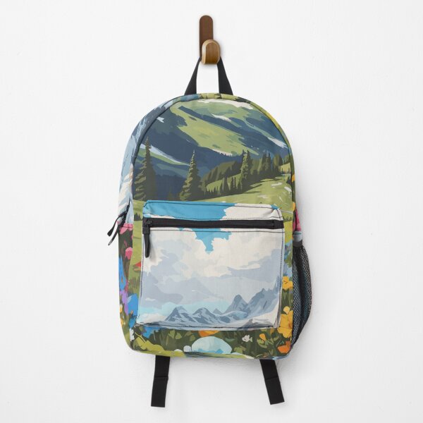 Item preview, Stunning Alpine Spring Landscape designed and sold by Vector Scout Lab.