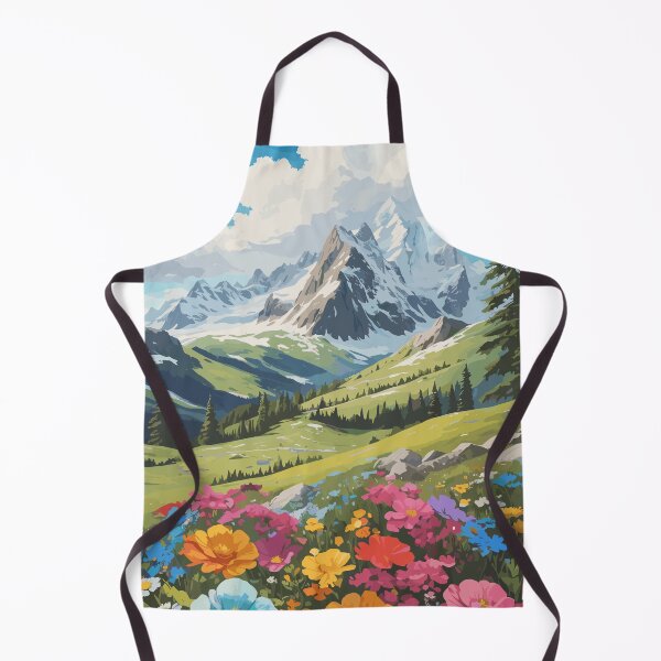 Item preview, Stunning Alpine Spring Landscape designed and sold by Vector Scout Lab.