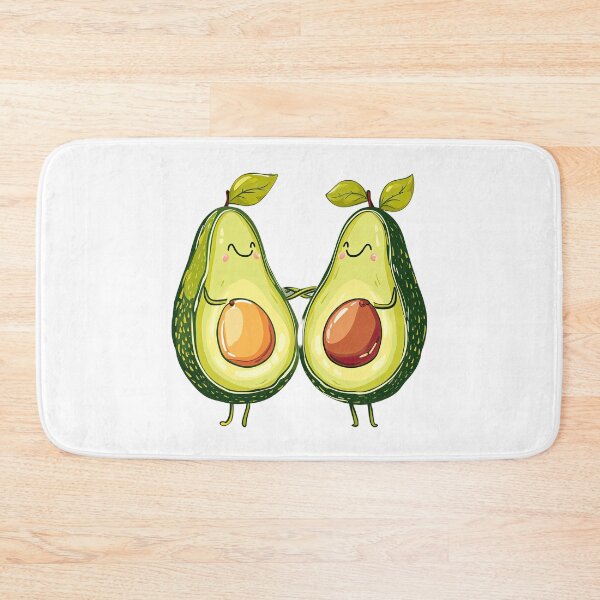 Item preview, Two adorable cartoon avocados designed and sold by Ninoshik.