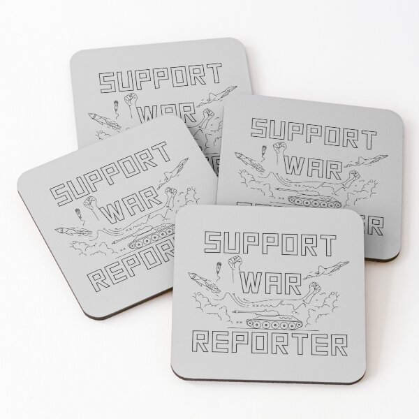 Item preview, Support War Reporter, Stand With Journalist designed and sold by abdelhak2005.
