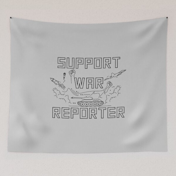 Item preview, Support War Reporter, Stand With Journalist designed and sold by abdelhak2005.