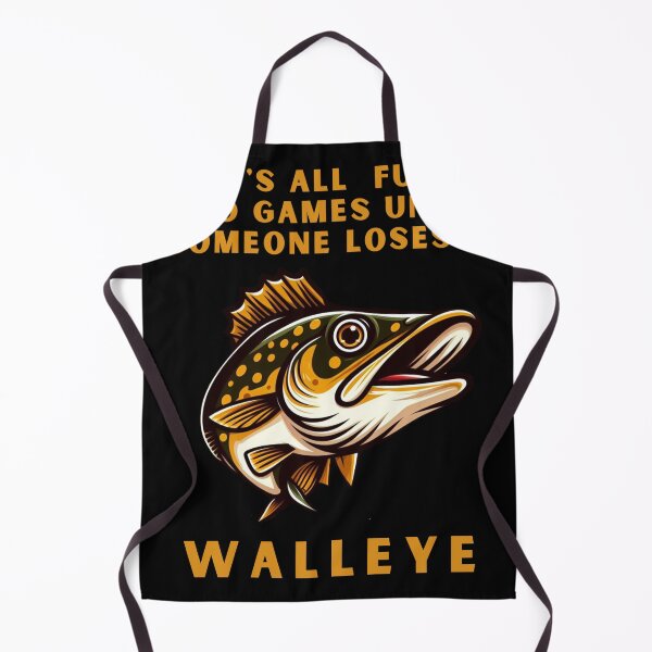 Item preview, Fun and Games Until Someone Loses a Walleye Funny Gift for Fisher designed and sold by Azrora.
