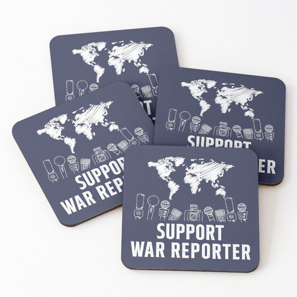 Item preview, Support War Reporter, Stand With Journalist designed and sold by abdelhak2005.