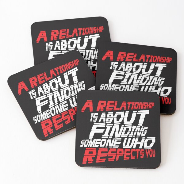 Item preview, A relationship is about finding Someone who respects you designed and sold by Aiyinyangart.