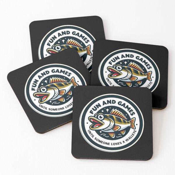 Item preview, Fun and Games Until Someone Loses a Walleye Funny Gift for Fisherman designed and sold by Azrora.